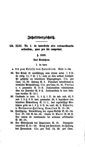 Tapa de Die Interdicte des römischen Rechtes