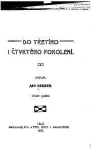 Tapa de Do třetího i čtvrtého pokoleni