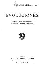 Tapa de Evoluciones: Cuentos, caprichos, Bestiario, epitafios y obras paralelas