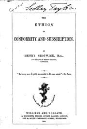 Tapa de The Ethics of Conformity and Subscription