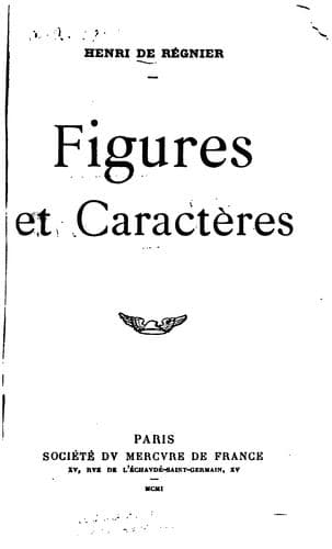 Tapa de Figures et caractères