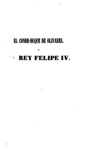 Tapa de El Conde-duque de Olivares y el Rey Felipe IV