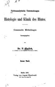 Tapa de Farbenanalytische Untersuchungen zur Histologie und Klinik des Blutes