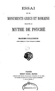 Tapa de Essai sur les monuments grecs et romains relatifs au mythe de Psyché