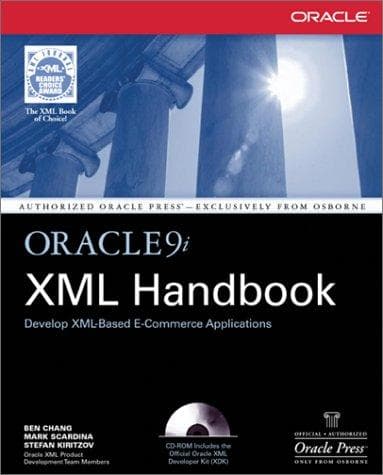 Tapa de Oracle9i XML handbook