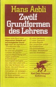 Tapa de Zwölf Grundformen des Lehrens