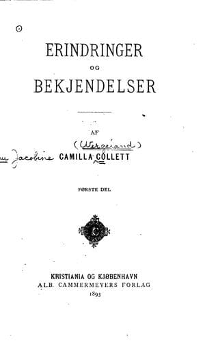 Tapa de Erindringer og bekjendelser