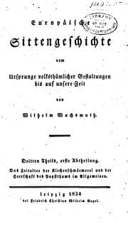 Tapa de Europaeische Sittengeschichte vom Ursprunge volksthuemlicher Gestaltungen bis auf unsere Zeit