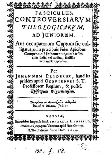 Tapa de Fasciculus, controversiarum theologicarum