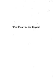 Tapa de The Flaw in the Crystal