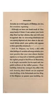 Tapa de England and France; or, A cure for the ministerial Gallomania [by B. Disraeli]