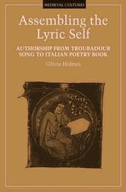 Tapa de Assembling the Lyric Self