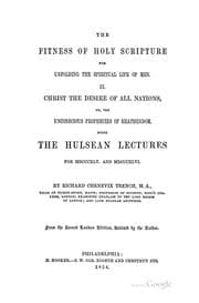 Tapa de The Fitness of Holy Scripture for Unfolding the Spiritual Life of Men. II. Christ the Desire of ..