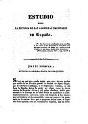 Tapa de Estudios sobre la historia de las instituciones, Literatura, Teatro y Bellas Artes en España