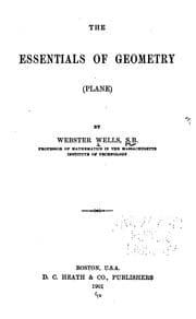 Tapa de Essentials of Geometry (plane)