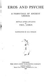 Tapa de Eros and Psyche: A Fairy Tale of Ancient Greece Retold After Apuleius