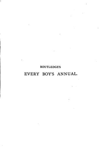 Tapa de Every Boy's Magazine