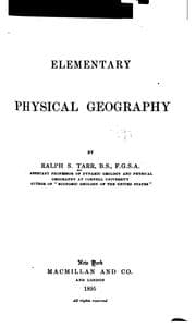 Tapa de Elementary Physical Geography
