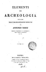Tapa de Elementi di archeologia