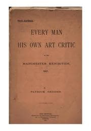 Tapa de Every Man His Own Art Critic at the Manchester Exhibition, 1887