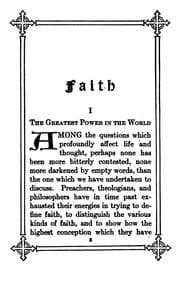 Tapa de Faith the greatest power in the world