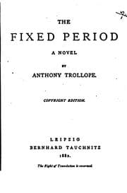 Tapa de The Fixed Period: A Novel