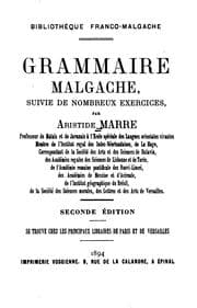 Tapa de Grammaire malgache: suivie de nombreux exercices