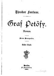 Tapa de Graf Petöfy: Roman