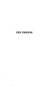 Tapa de The Friends: And Other Stories