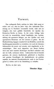 Tapa de Geschichte der quellen des römischen rechts