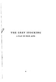 Tapa de The grey stocking and other plays