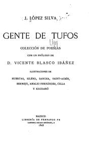 Tapa de Gente de tufos: Colección de poesías