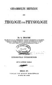 Tapa de Gesammelte Beiträge zur Pathologie und Physiologie. v.2, 1871