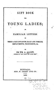 Tapa de Gift Book for Young Ladies, Or, Familiar Letters on Their Acquaintances, Male and Female ..
