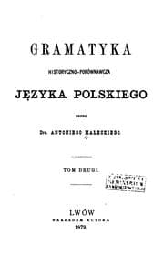 Tapa de Gramatyka historyczno-porownawcza jezyka polskiego