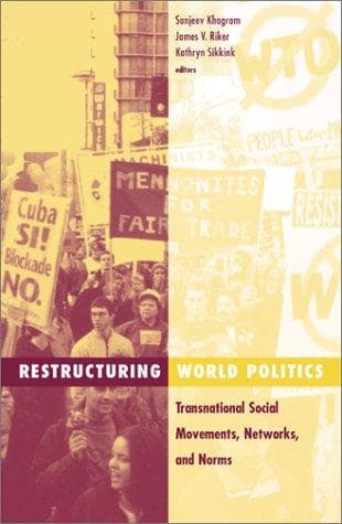 Tapa de Restructuring world politics