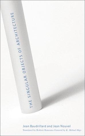 Tapa de The singular objects of architecture