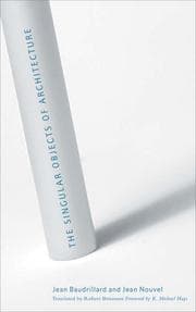 Tapa de The Singular Objects of Architecture