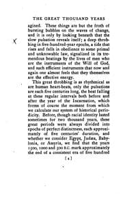 Tapa de Great Thousand Years: Written in the Year 1908, and First Printed in Pax the Magazine of the ..