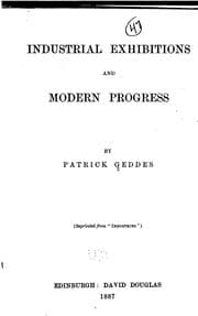 Tapa de Industrial exhibitions and modern progress