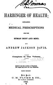 Tapa de The Harbinger of Health: Containing Medical Prescriptions for the Human Body and Mind