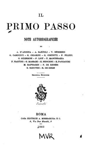 Tapa de Il primo passo