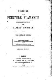 Tapa de Histoire de la peinture flamande dupuis ses débuts jusqu'en 1864