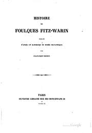 Tapa de Histoire de Foulques Fitz-Warin