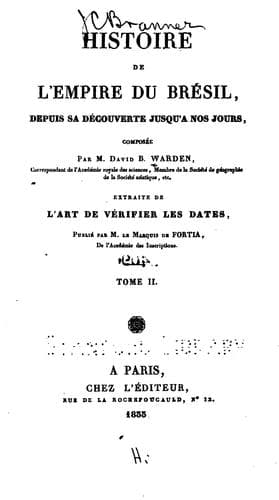 Tapa de Histoire de l'empire du Brésil: dupuis sa découverte jusqu'a nos jours