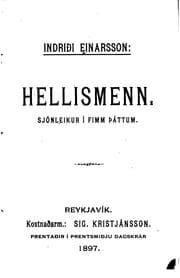 Tapa de Hellismenn: sjónleikur í fimm þáttum