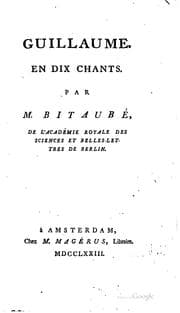 Tapa de Guillaume, en dix chants: En dix chants