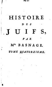 Tapa de Histoire des Juifs, depuis Jesus-Christ jusqu'a present: Pour servir de continuation a l ..