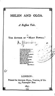 Tapa de Helen and Olga: A Russian Tale