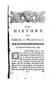 Tapa de The History of Lady Julia Mandeville: In Two Volumes